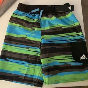 Boys Adidas swim shorts size L
